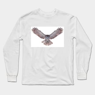 Power - Great Grey Owl Long Sleeve T-Shirt